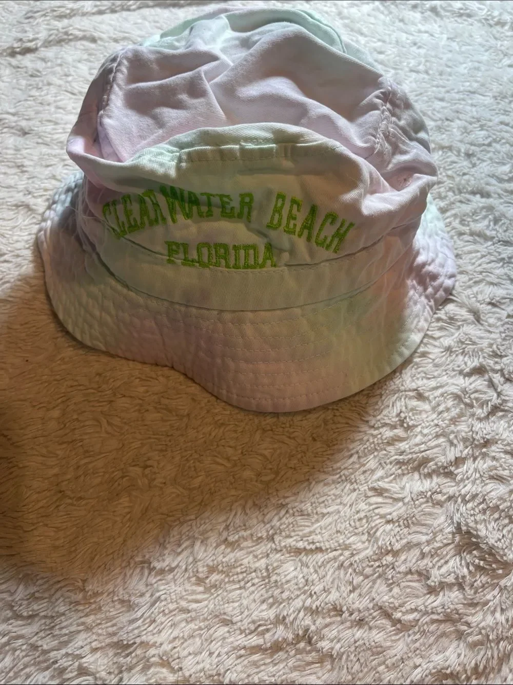 Clearwater Beach kid size bucket hat, NWT